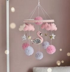 Diy Baby Room Decor, Cozy Baby Room, Mobile Hanging, Baby Gift Hampers, Diy Baby Gifts