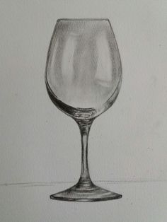 Wine Glass Drawing, Geometric Shapes Drawing, Pencil Sketch Portrait, Nature Art Drawings, 3d Art Drawing, Art Painting Tools