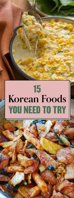 korean foods that you need to try in the winter and fall, including fried vegetables