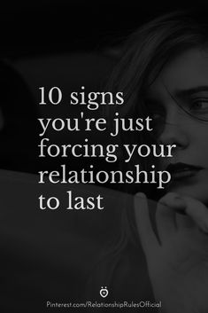 a woman holding her hand to her face with the words 10 signs you're just for