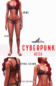 Sims 4 Alien Tattoo Cc, Sims 4 Cyberpunk, Cc Sims4, The Sims 4 Skin, Cyberpunk Clothes, Pelo Sims, Sims 5, Sims 4 Mm Cc, Sims 4 Body Mods