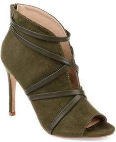 Women's Samara Bootie | macys.com High Heel Ankle Boots, High Heel Boots Ankle, Only Shoes, Samara, Journee Collection, Womens Ankle Boots, Heeled Ankle Boots, High Heel Boots, Shoe Game