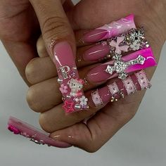 Pencil Nails Design, Nail Manifestation, Grade Nails, Fye Nails, Hot Nail Designs, Nails Inspired