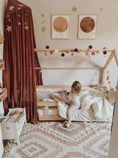 Kids Rooms Inspo, Kids Interior Design, Toddler Girl Room, Toddler Room Decor, Kids Bedroom Inspiration, Toddler Bedroom, Toddler Rooms