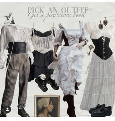 Types Of Clothes, Grunge Goth, Visual Kei, Aesthetic Outfits