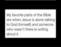 Favorite parts of the Bible Atheist Aesthetic, Atheism Humor, Atheist Humor, Atheist Quotes, Losing My Religion, Anti Religion, Religious People, Jesus Is, Memes Quotes