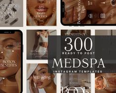 Aesthetics Medspa Instagram Post Templates | Filler and Botox Post | Hydrafacial Social | Injector Nursing Templates | Laser Hair Removal  UNIQUE READY TO POST INSTAGRAM TEMPLATES for Estheticians Want a Branded Instagram profile to improve your business? Look no further! These instagram templates will help you to save time and enable you to catch the eye of your purchasers. Our instagram templates collection of 300 Canva templates for Medspa, Beauty, Skincare, Botox and Filler business. ✨ WHY O Nursing Templates, Medspa Social Media, Tan Instagram, Publication Instagram, Post Instagram, Med Spa, Spray Tanning, Beauty Skincare, Instagram Post Template