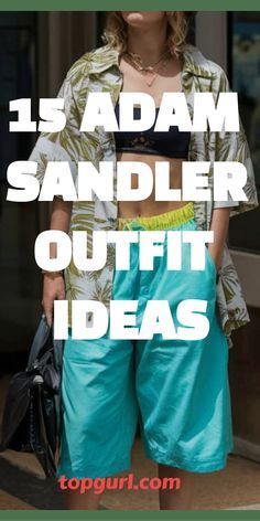 Adam Sandler Happy Gilmore Outfits, Adam Sandler Inspired Outfits, Mismatched Outfit Ideas, Adam Sandler Outfits For Women, Dress Like Adam Sandler Day, Adam Sandler Costume Ideas, Adam Sandler Outfits Spirit Week, Adam Sandler Outfits, Spirit Day Ideas