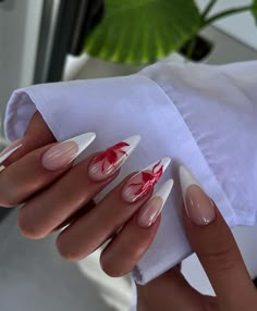 When it comes to summertime nails, nothing says fresh and chic like a classic white tip! From classic French to chrome French, white tips are the perfect accessory for any summer outfit. Tap “Beauty” #linkinbio to see more trending nail designs for summer! Pick your tips 💅 — Click link in Bio to see the latest Fashion Trends, Celebrity Style, and more! Subscribe to Style Rave Premium & Shop Editor-selected Pieces 🛍 — #StyleRave: The ultimate style guide #summernails #manicureideas #nailinspo Red And French Nails, 25th Birthday Nails Ideas, Europe Nail Ideas, Paznokcie Hello Kitty, Office Nails, Kutek Disney, August Nails, Nagel Tips, Her Nails