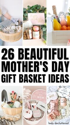 beautiful mother's day gift basket ideas