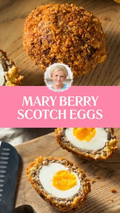 Mary Berry Scotch Eggs Scotch Eggs Baked, Mary Berry Cooks, Scotch Eggs Recipe, Cumberland Sausage, Scotch Egg, Sausage Meat, Mary Berry Recipe, Irish Cuisine