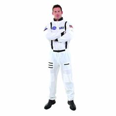 Buy Costumes Astronaut Costume for Adults sold at Party Expert Reaper Costume, Jumpsuit Costume, Superman And Spiderman, Men Costume, Astronaut Costume, Astronaut Helmet, Batgirl Costume, Sports Costume, Onesie Costumes