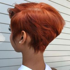 Honey Blonde Pixie Haircut Black Women, Long Pixie Haircut For Black Women, Short Hair Cuts For Black Women Relaxed, Short Hair Cuts For Women Black, Short Hair Cuts Black Women, Classy Short Haircuts, Short Red Hair, Natural Hair Short, Hair Short Cuts