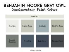 the color scheme for gray paint colors