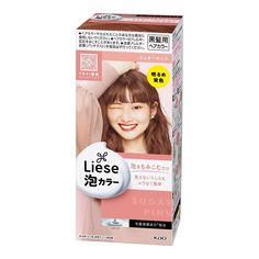 Kao LIESE Soft Creamy Bubble Foam Hair Color Prettia Dying Kit - Natural Black Welcome to Our eBay Store COMPUTER ELECTRONICS FASHION MOBILE SURVEILLANCE MORE 9AM - 9PM, MON - FRI Contact Us With Any Questions? Locate in Brooklyn NY $16.99 Kao LIESE Soft Creamy Bubble Foam Hair Color Prettia Dying Kit #29 - Sugar Pink (108ml) - Made in Japan A NEW improved creamy foam hair coloring, gives you a great and long lasting hair color compare to any conventional hair coloring! • Get your desired hair c Hair Dye Box, Foam Hair Dye, Bubble Hair Dye, Bubble Hair, Honey Beauty, Skincare Sale, Dry Brittle Hair, Beauty Hair Color, Eyebrow Mascara