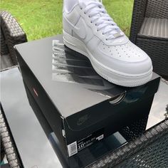 Open To Outside Offers! I Would Love To Sell Outside The App To Cut The Cost On Both Ends. Contact Me For Further Information. Serious Industries Only! You Are Open To Purchase On Ebay. Box Logo, Nike Air Force 1, Air Force 1, Nike Air Force, Air Force, To Sell, Nike Men, Nike Shoes, Nike Air