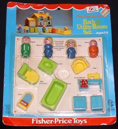 fisher price toys bath and utility set in package