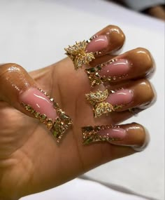 Nail Ideas For Short Nails, Occasion Nails, Ideas For Short Nails, Pedicure Manicure, French Tip Acrylic Nails, Girly Acrylic Nails, Short Square Acrylic Nails