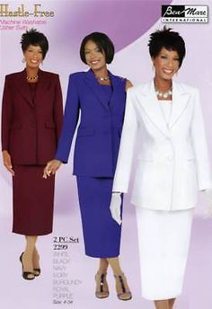 Great shopping ideas for BEN MARC 2299 WOMAN'S CHURCH USHER SUIT, Womens Clothing Usher Suits, Business Suits For Women, First Lady Church Suits, Church Suits And Hats, Ladies Dress Hats, Church Attire, Women Church Suits, Dress Pant Suit, Women Church