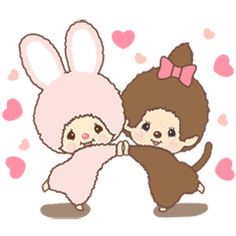 an image of two people wearing bunny ears