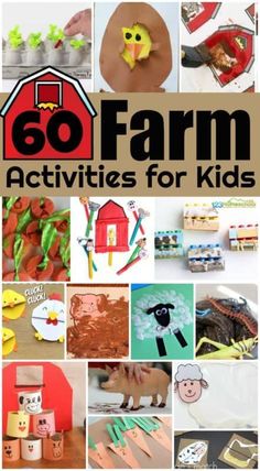 farm activities for kids that are fun and easy to make