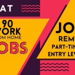 an advertisement for jobs at the 90 work from home expo in new york, ny