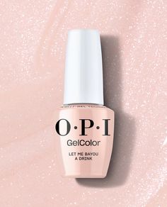 OPI Gel #GC N51 - Let Me Bayou A Drink / Intelli-Gel Pink Gel Nail Polish, No Chip Nails, Pink Gel Nails, Soak Off Gel Nails, Gel Lamp, Pink Polish, Pink Gel, Damaged Nails, Get Nails