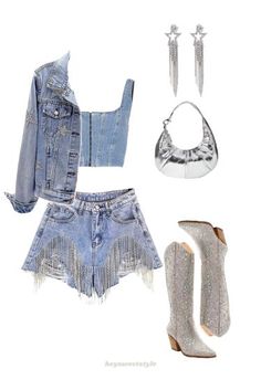 It's beginning to heat up in Nashville and the girl trips are in full swing! What are we wearing!? ✨ Links to everything here: https://www.heysweetstyle.com/nashville-outfit-ideas/ Denim Cowgirl Outfit, Denim And Diamonds Party Outfit, Nashville Outfit Ideas, Diamonds And Denim Party, Beyonce Concert Outfit, Denim Cowgirl, Nashville Outfit, Denim Party, Cowgirl Style Outfits