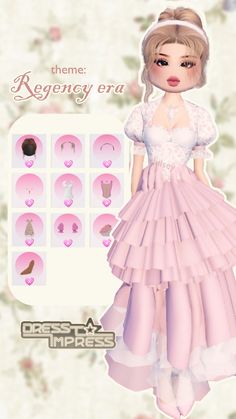 the dress up doll has many different outfits