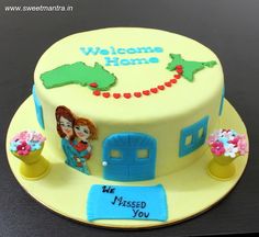 a birthday cake for someone's special home