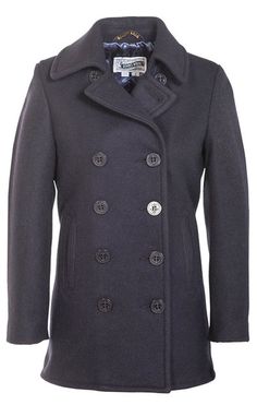 754W - Women's Wool Peacoat Peacoats For Women, Wool Pea Coat, Pea Coats Women, Peacoats, Perfect Coat, Wool Peacoat, Classic Wardrobe, Outdoor Jacket, Pea Coat