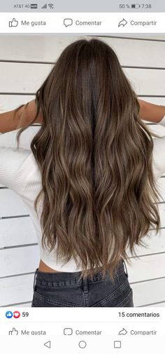 Ashy Brown Hair Colors, Brownie Brown Hair, Brunette Hair Tan Skin, Solid Brunette Hair Color, Soft Brunette Hair, Soft Brunette Balayage, Paige Core, Coffee Hair Color, Ashy Brown Hair