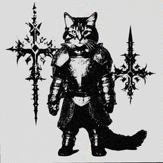 Gothic Cats, Dark Souls Art, Lily Tattoo, Black Ink Tattoos, Great Tattoos, Soul Art, Pattern Tattoo, Dope Tattoos, Sketchbook Inspiration