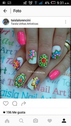 Uñas Nail Fashion, Nail Polish Designs, Nails Art, Fashion Nails, Nail Ideas, Nail Polish, Nail Art, Nails, Makeup