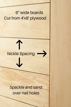 instructions for how to build a diy wood wall