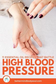 High Blood Pressure Recipes, Essential Oils Health, Blood Pressure Medications, Essential Oil Diffuser Recipes