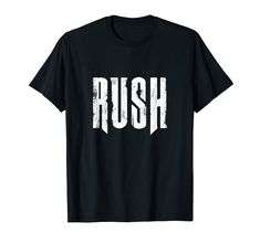 PRICES MAY VARY. rush Lightweight, Classic fit, Double-needle sleeve and bottom hem Top Fashion Brands, Shop Top, Fashion Brands, Branded T Shirts, Rush, Top Styles, Fashion Branding, Free Delivery, T Shirts