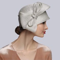 📌UPS Next Day Air option is available TOUCH OF CHARM AND ELEGANCE Charming Cloche Hat Derby Church Wedding Headwear Look at your very best, this Sinamay Cloche Summer Hat glorifies your personality and enhances the positivity of your etiquette on all occasions. Grosgrain ribbon inside for a better posture. - 57cm(22,4 inches)-59cm(23,23 inches)sizes; - Sinamay fabric; - Cloche shape; - Available in a few colors; Sinamay hats are created using high-quality handwoven sinamay fiber which is so lig Cream Costume Hats And Headpieces For Church, Classic Fitted Cloche Hat For Wedding, White Fitted Cloche Hat For Formal Occasions, Fitted Cream Cloche Hat For Wedding, Fitted Cream Costume Hats And Headpieces For Ceremony, Fitted Beige Cloche Hat For Church, Beige Cloche Hat For Wedding, Formal Beige Costume Hats And Headpieces, Classic Beige Hat For Wedding