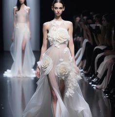 Avant Garde Wedding Dress, Edgy Bridal, Fancy Wedding Dresses, Couture Wedding Gowns, Bridal Robes, Glam Dresses, 가을 패션