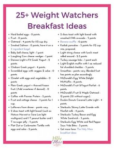 Weight Watchers Breakfast Ideas, Weight Watchers Menu, Weight Watchers Meal Plans, Weight Watchers Breakfast, Remove Belly Fat, Weight Watchers Breakfast Recipes, Weight Watchers Diet, Natural Therapy, Smart Points