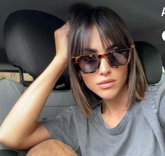 Brown Shorts, Bob Haircut, Bang Bang, Fine Hair, Hair Looks, Hair Inspo, Hair Inspiration