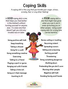 Coping Skills For Kids, Uppfostra Barn, Kids Coping Skills, Skills For Kids, Alphabet Kindergarten, Mind Maps, School Social Work, Counseling Activities, Smart Parenting