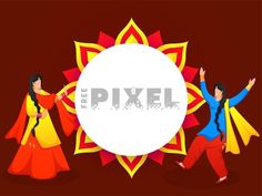 three women in colorful outfits are dancing with the word pixel above them