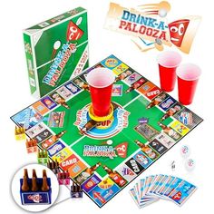 an image of a game with drinks on it