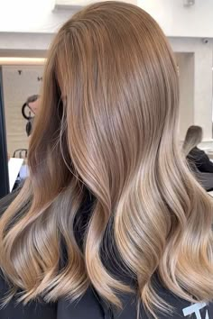 Dark Blonde Partial Balayage, July Hair Color, Beige Blonde Hair, Rambut Brunette, Beige Hair, Elegant Updos, Brown Hair Inspo, Stunning Hairstyles, Honey Blonde Hair