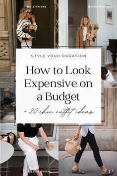 Look Expensive On A Budget, Outfits Ladies, Work Aesthetic, Woman Tips, How To Look Expensive, Look Office, Effortless Outfit, How To Look Rich