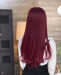 Hair Underdye, Magenta Red Hair, Pelo Color Borgoña, Underdye Hair, Pelo Color Vino, Wine Hair Color, Mahogany Hair, Hair Color Mahogany, Maroon Hair