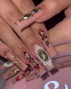 Hispanic Nails Acrylic, Acrylic Nails Burgundy, Gold Bling Acrylic Nails, San Judas Nails, Virgencita Nails, Winter 2023 Nails, Xv Nails, Burgundy Acrylic, Burgundy Acrylic Nails