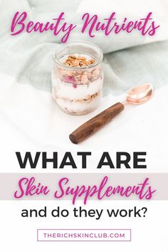 Did you know you can supercharge your skincare routine with skin supplements? What to know the best ones for anti-aging? In this weeks posts I’m breaking down the best beauty nutrients to boost collagen, reduce wrinkles, and improve the overall health of your skin, hair and nails. I’ve listed the top micronutrients and what they do for you, plus 8 of the best ALL NATURAL skin supplements for anti-aging. #BeautySupplements #BeautySupplementsForWomen #BeautySupplementsSkinAntiAging #SkinSupplemen