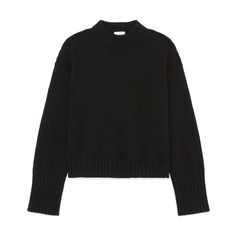 G. Label by goop Relaxed Crewneck Sweater in Black, Small: If you’ve been on the hunt for a simple yet beautiful sweater you can wear everywhere, with everything, consider your search over. Knit in Italy from midweight virgin wool, this cozy crewneck is relaxed and slightly boxy through the body, meaning it layers like a dream. It also drapes nicely around the shoulders. We’re especially fond of the extended ribbing at the cuffs—it’s become something of a G. Label signature.100% virgin wool Made Dream It, Beautiful Sweater, Crewneck Sweater, Minimalist Style, Black Sweaters, Minimalist Fashion, A Dream, Crew Neck Sweater, Top Brands